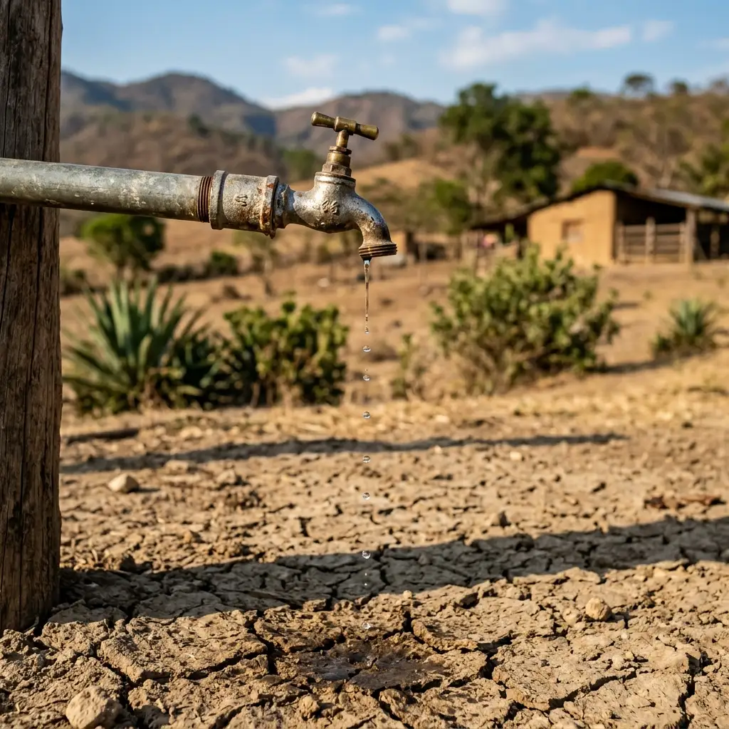 Pozo de agua sin caudal con opciones de rehabilitación en Chiapas